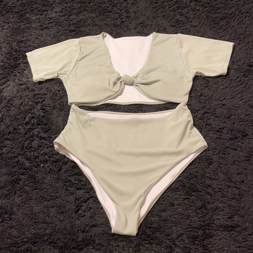 Shein two piece Olive color